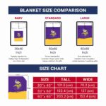 minnesota vikings gradient dots purple blanket best selling