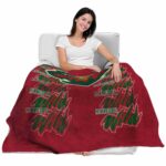 minnesota wild fan pride red blanket best selling