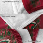 minnesota wild fan pride red blanket best selling