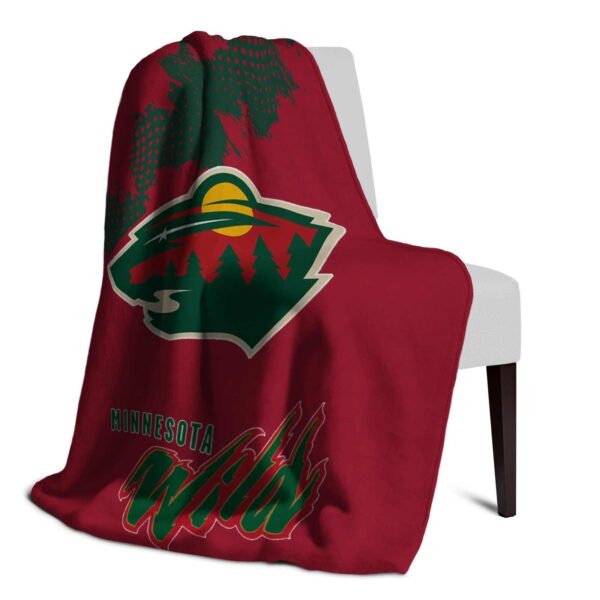 minnesota wild grunge texture red blanket top rated