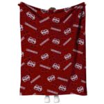 mississippi state bulldogs diehard fans maroon blanket best selling
