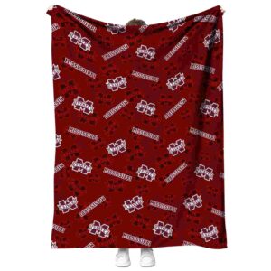 mississippi state bulldogs diehard fans maroon blanket best selling