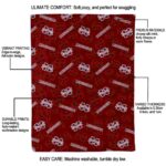 mississippi state bulldogs diehard fans maroon blanket new arrival