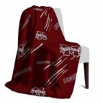 mississippi state bulldogs fan spirit maroon blanket best selling