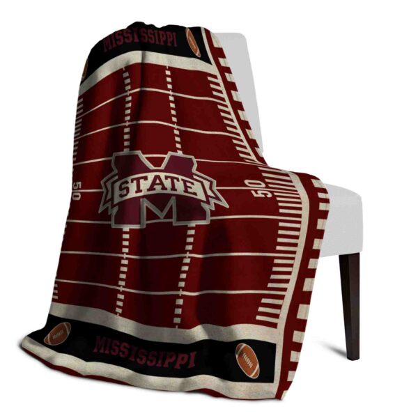 mississippi state bulldogs football field maroon blanket top rated