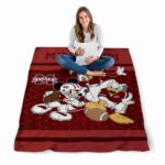 mississippi state bulldogs three musketeers maroon blanket best selling