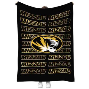 missouri tigers fan pride black blanket best selling