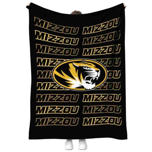 missouri tigers fan pride black blanket best selling