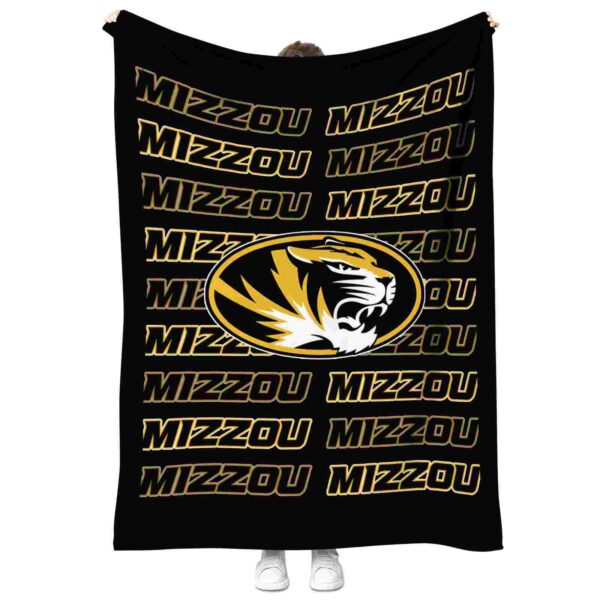 missouri tigers fan pride black blanket best selling