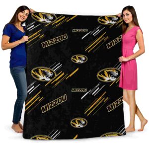 missouri tigers fan spirit black blanket fashion forward