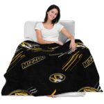 missouri tigers fan spirit black blanket best selling