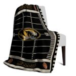 missouri tigers football field black blanket best selling