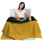 missouri tigers gradient dots black blanket latest model