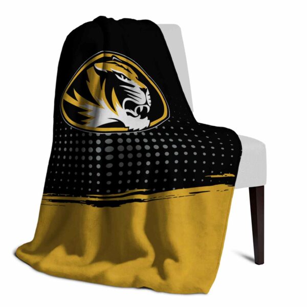 missouri tigers gradient dots black blanket top rated