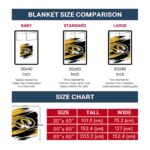 missouri tigers paint streaks black white blanket best selling