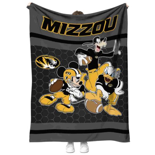 missouri tigers three musketeers black blanket best selling