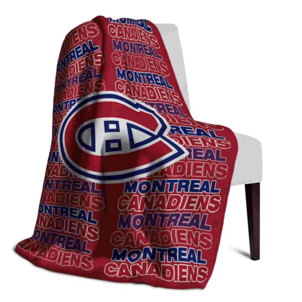 montreal canadiens fan pride red blanket top rated