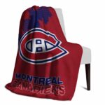 montreal canadiens grunge texture red blanket top rated