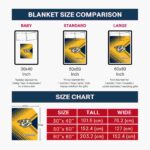 nashville predators diagonal stripes gold blanket best selling