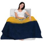 nashville predators gradient dots gold blanket best selling