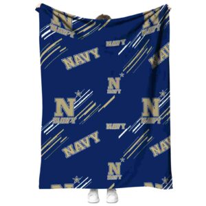 navy midshipmen fan spirit blue blanket best selling