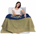 navy midshipmen gradient dots blue blanket best selling