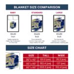 navy midshipmen paint streaks blue white blanket best selling