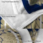 navy midshipmen splatter effect blue blanket best selling