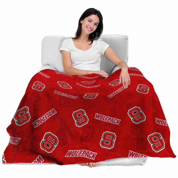 nc state wolfpack diehard fans red blanket latest model