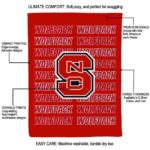nc state wolfpack fan pride red blanket new arrival