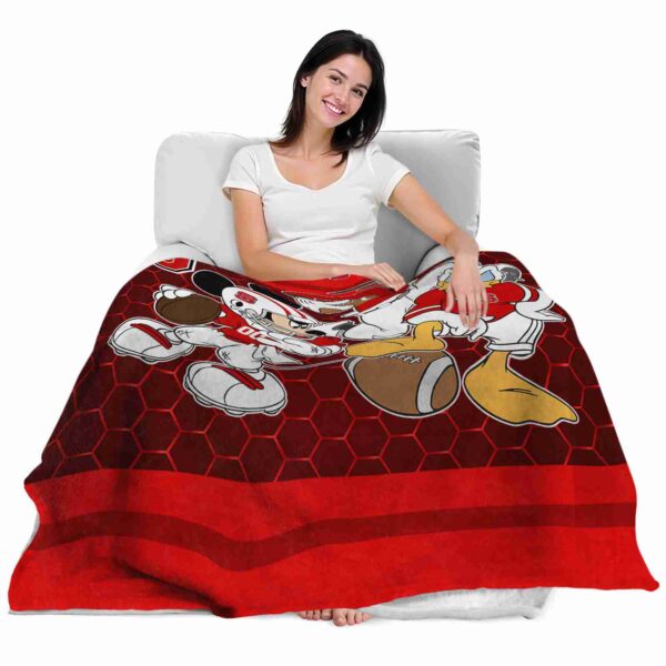 nc state wolfpack three musketeers red blanket latest model