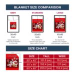 nc state wolfpack three musketeers red blanket trendy