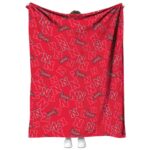 nebraska cornhuskers diehard fans red blanket best selling