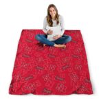 nebraska cornhuskers diehard fans red blanket best selling