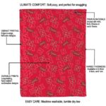 nebraska cornhuskers diehard fans red blanket best selling