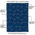 nevada wolf pack diehard fans blue blanket new arrival