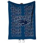 nevada wolf pack fan pride blue blanket best selling