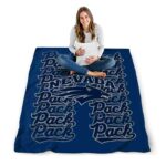 nevada wolf pack fan pride blue blanket best selling