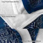 nevada wolf pack fan pride blue blanket best selling