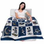nevada wolf pack mickey minnie blue white blanket latest model