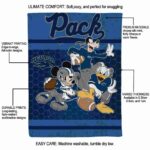 nevada wolf pack three musketeers blue blanket new arrival