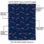 new england patriots diehard fans blue blanket new arrival