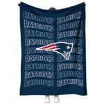 new england patriots fan pride blue blanket best selling