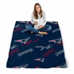 new england patriots fan spirit blue blanket high quality