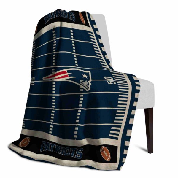 new england patriots football field blue blanket top rated