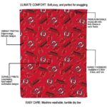new jersey devils diehard fans red blanket new arrival