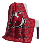 new jersey devils fan pride red blanket top rated