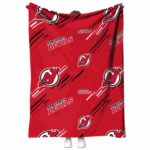 new jersey devils fan spirit red blanket best selling