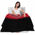 new jersey devils gradient dots red blanket latest model