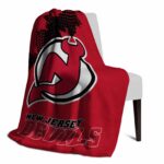 new jersey devils grunge texture red blanket top rated